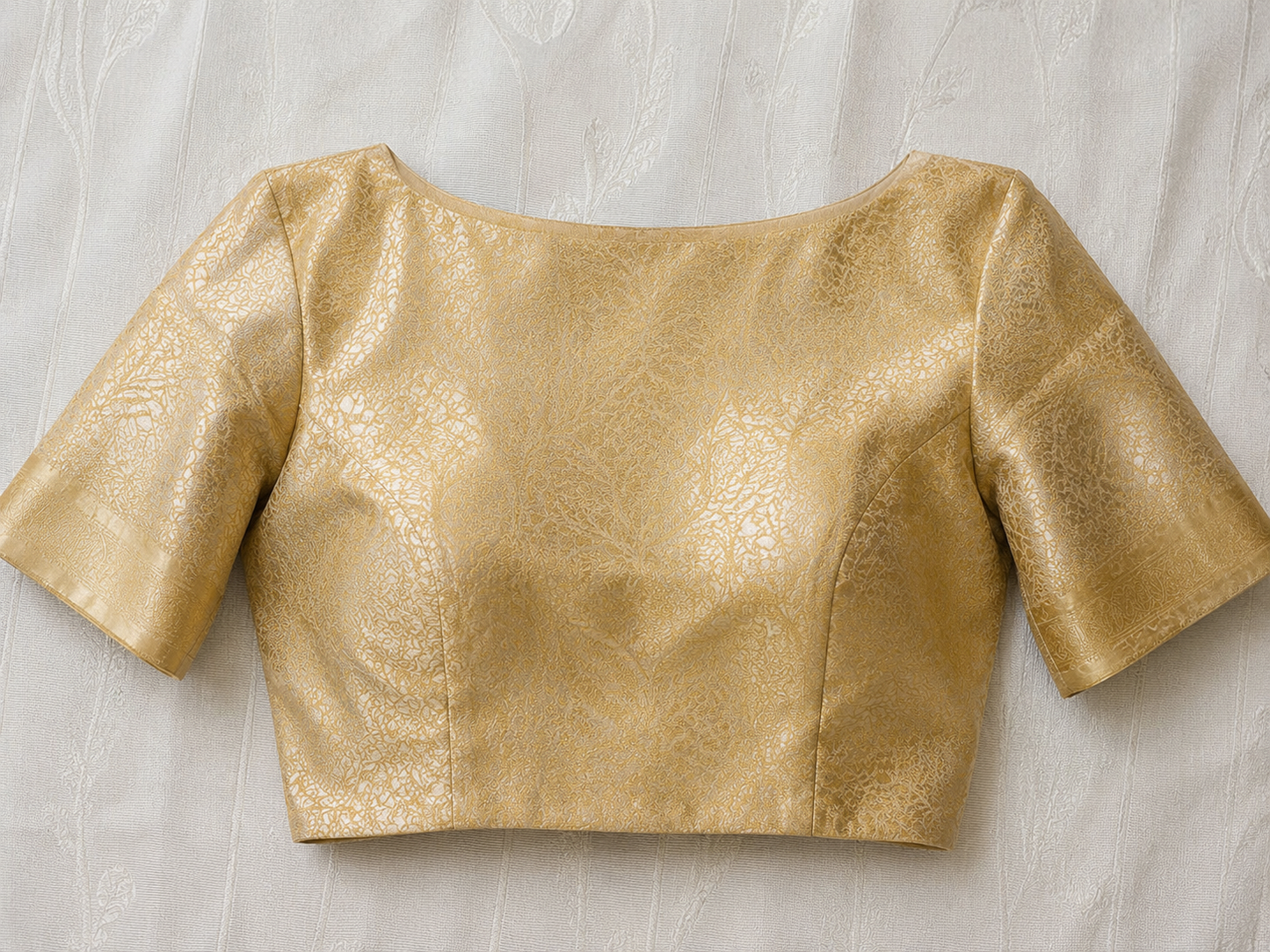 Golden Aura Woven soft Silk Saree
