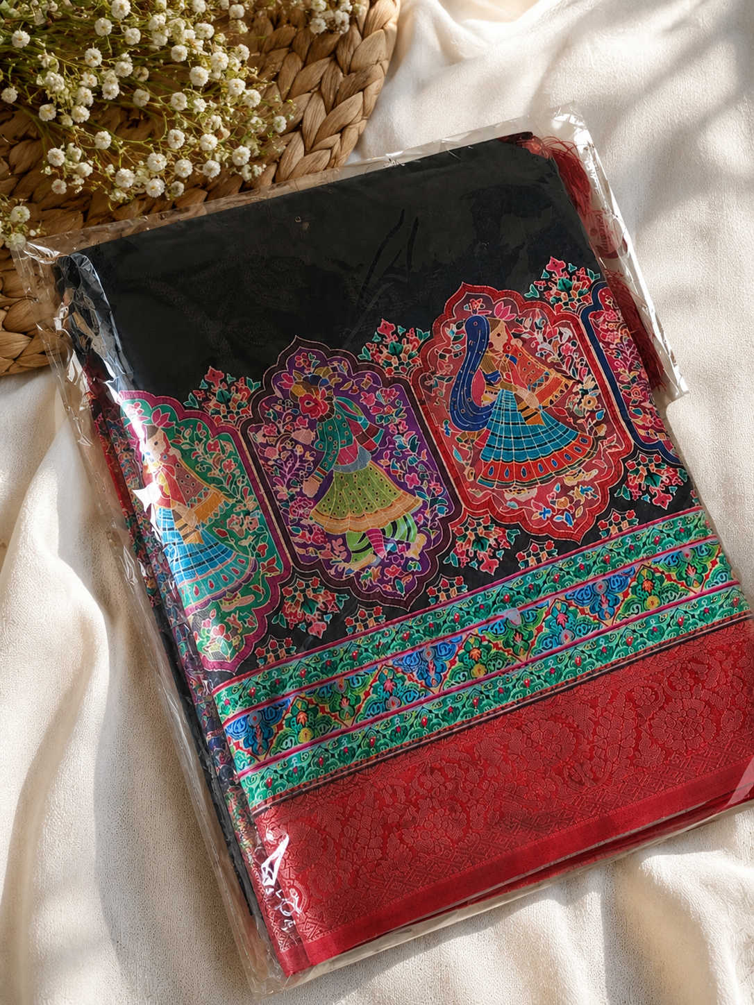 Rang Mahal Heritage Art Silk Tissue Saree