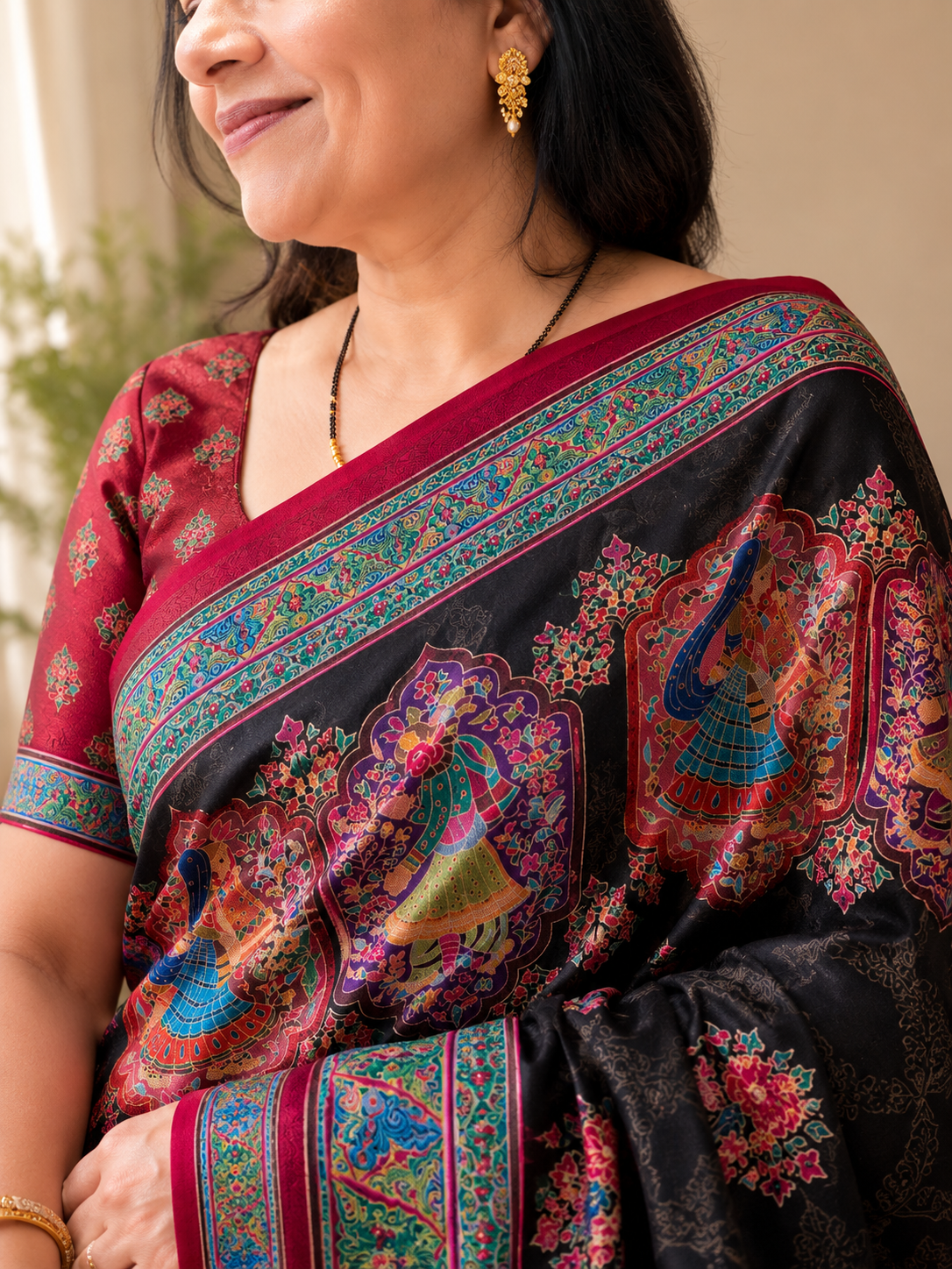 Rang Mahal Heritage Art Silk Tissue Saree